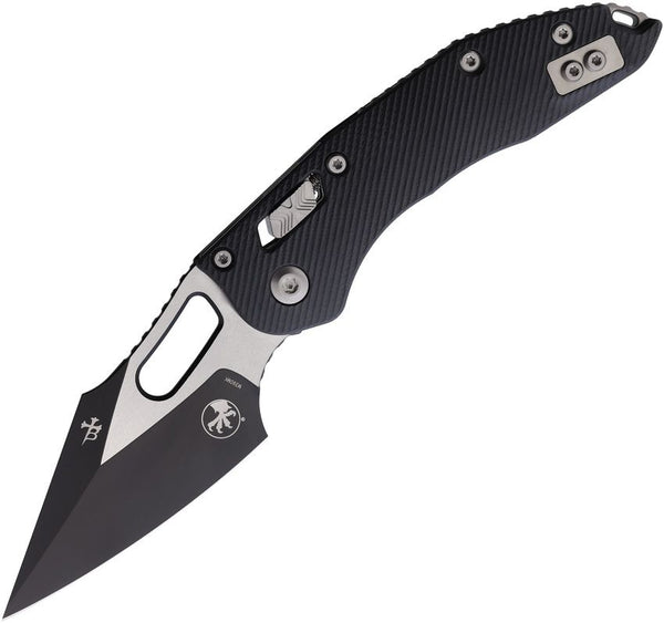Microtech Stitch S/E Ram Lok Black Fluted G10 Two Tone Bohler M390MK