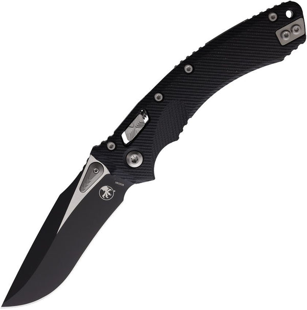 Microtech Amphibian S/E Ram-Lok Black G10 Two Tone Bohler M390MK