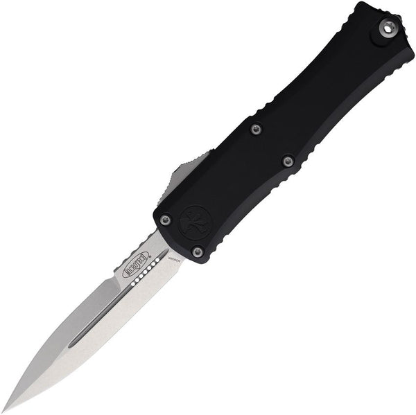 Microtech Auto Hera II Mini OTF 30th Anniversary Black Aluminum Stonewash Bohler M390MK