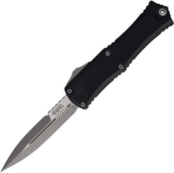 Microtech Auto Hera II Mini OTF 30th Anniversary Black Aluminum Apocalyptic Bohler M390MK