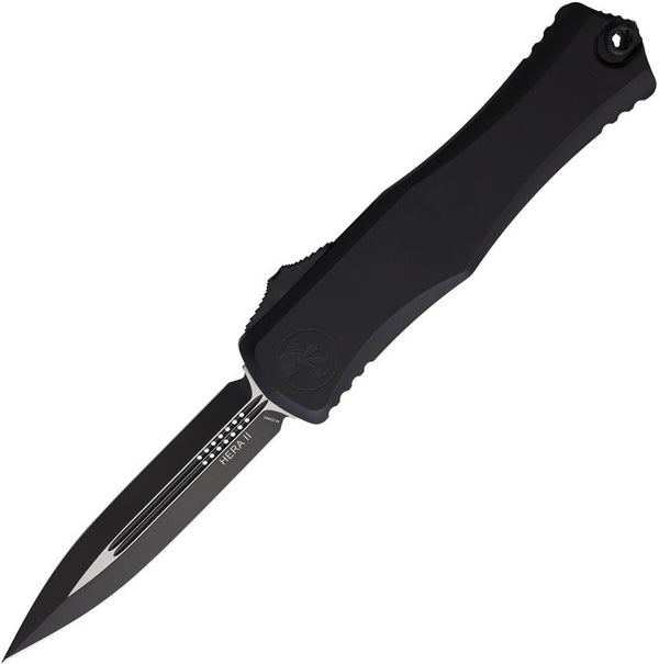 Microtech Auto Hera II Black Aluminum Two Tone D/E Bohler M390MK