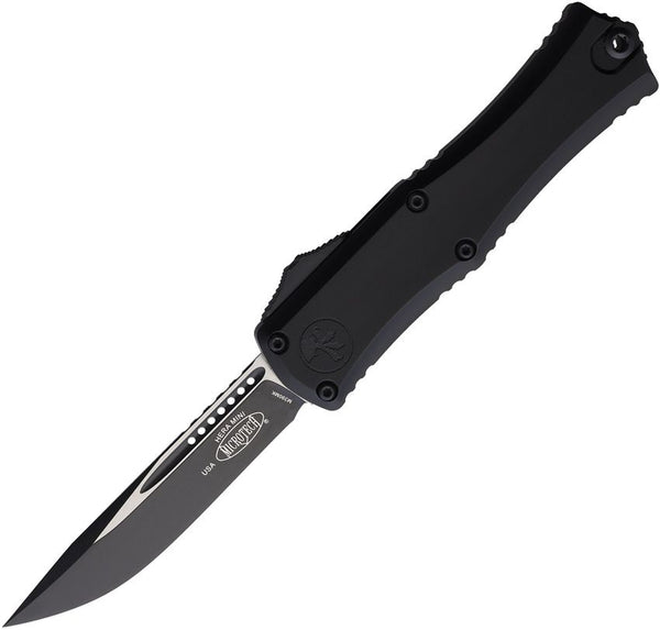 Microtech Auto Hera II Mini OTF Black Aluminum Two Tone Bohler M390MK