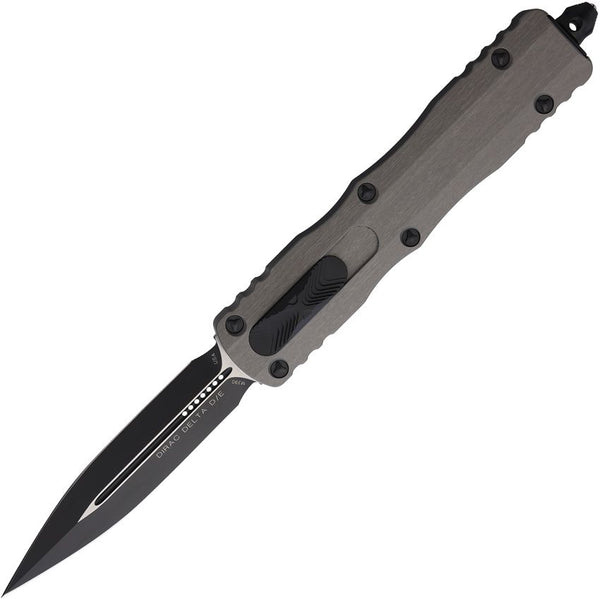 Microtech Auto Dirac Delta OTF Natural Clear Aluminum Two Tone D/E Bohler M390