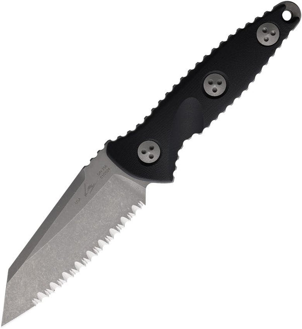 Microtech Socom Alpha Mini Warcom Black G10 Apocalyptic F/S Wharncliffe Bohler M390