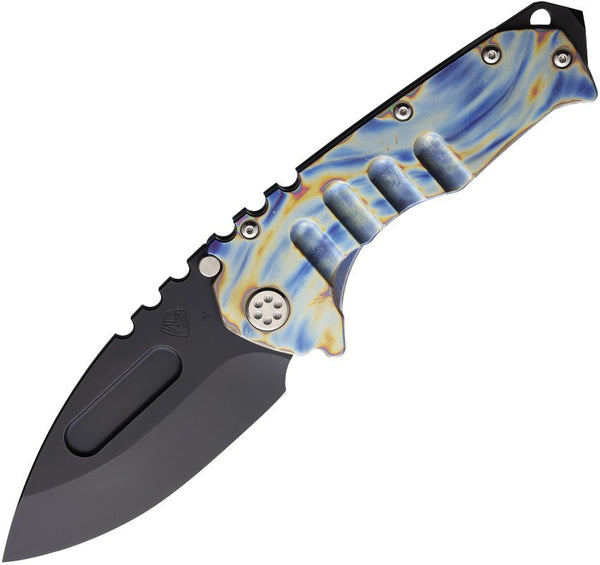 Medford Praetorian T Flamed Titanium Black DLC Coated DP S45VN