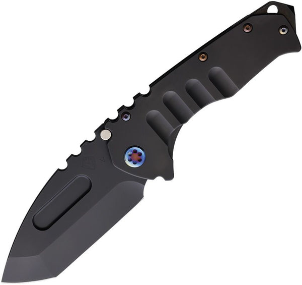 Medford Praetorian T Blackout Titanium DLC Coated Tanto CPM-20CV