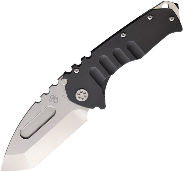 Medford Praetorian T Black DLC Titanium Tumbled Tanto CPM-20CV