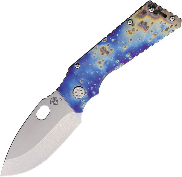 Medford TFF-1 S45VN Solar Flare Titanium Tumbled S45VN