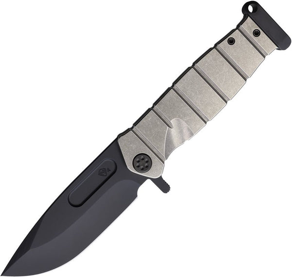 Medford USMC Framelock Tumbled Titanium Black DLC Coated S45VN