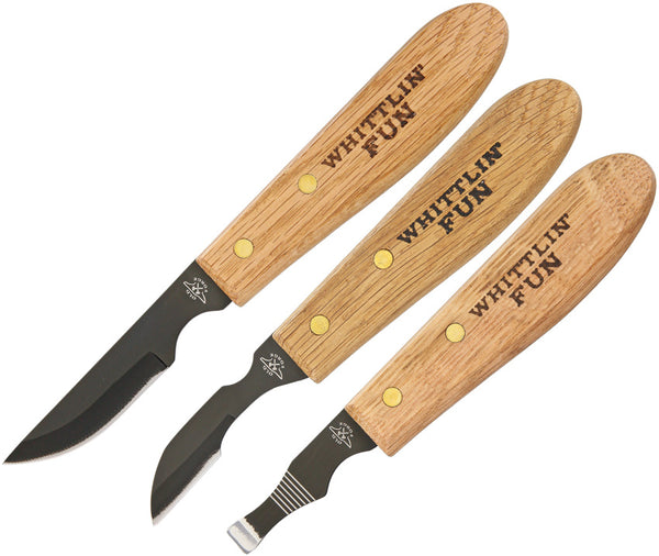 Three Piece Wood Carving Set_1