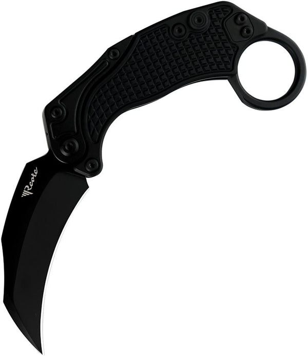 Reate Knives EXO-K Button Lock Black PVD Coated Bohler N690