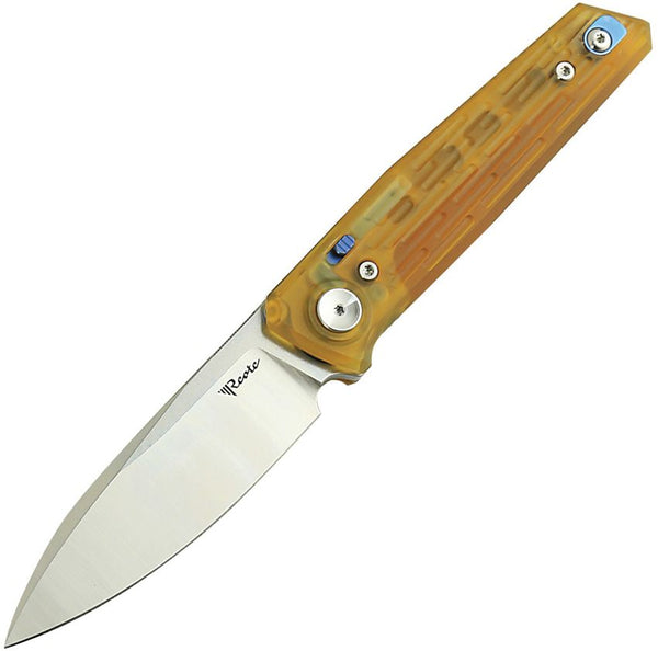 Reate Knives PL-6 Pivot Lock Ultem Stonewash Nitro V