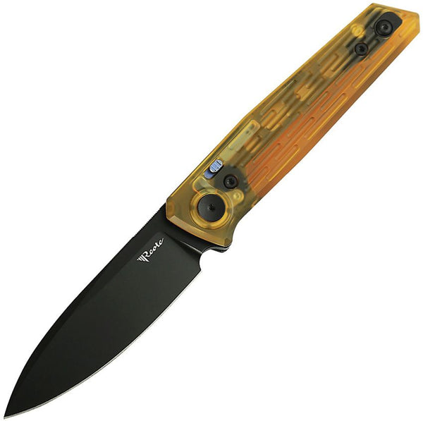 Reate Knives PL-6 Pivot Lock Ultem Black PVD Nitro V
