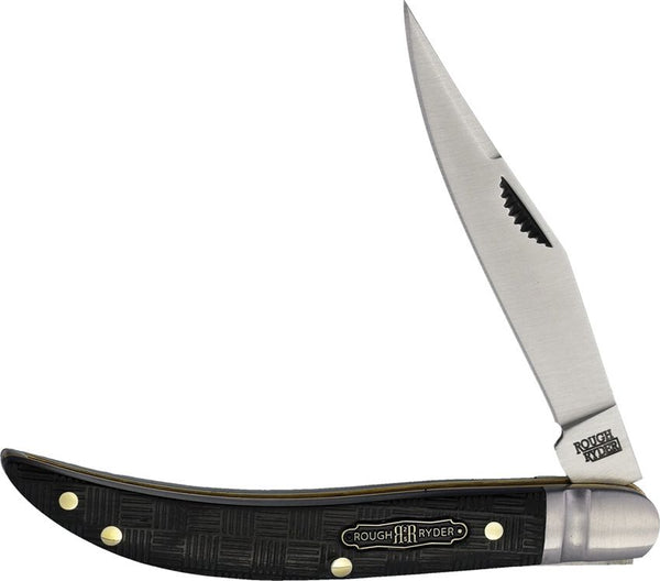 Rough Ryder Bearhead Toothpick Black Text