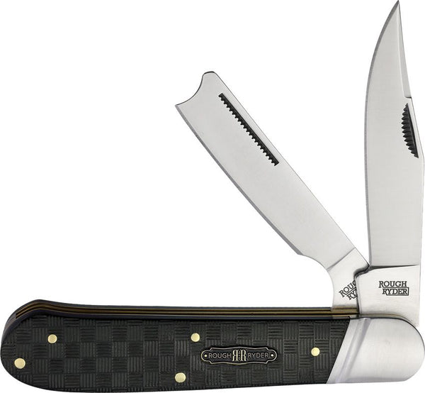 Rough Ryder Bearhead One Arm Razor Pakkawood
