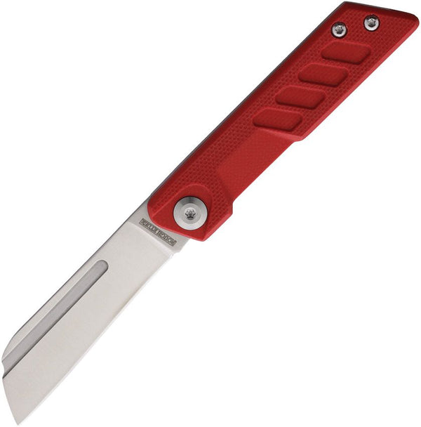 Rough Ryder Vibe Slip Joint Red G10 Satin 440