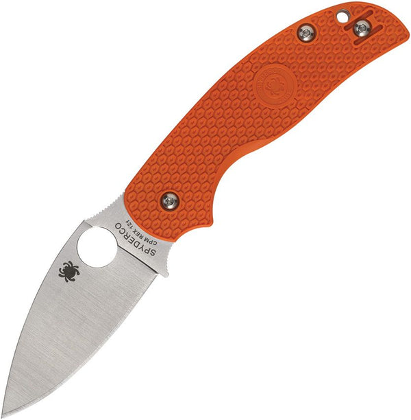 Spyderco Sage 5 Compression Lock Orange FRN Satin CPM REX 121