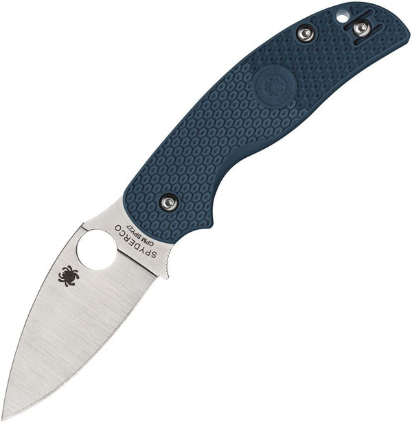 Spyderco Sage 5 Compression Lock Blue FRN Satin CPM SPY27