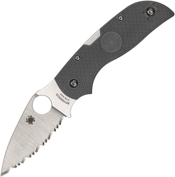 Spyderco Chaparral Lightweight Lockback Gray FRN Satin SpyderEdge CTS-XHP