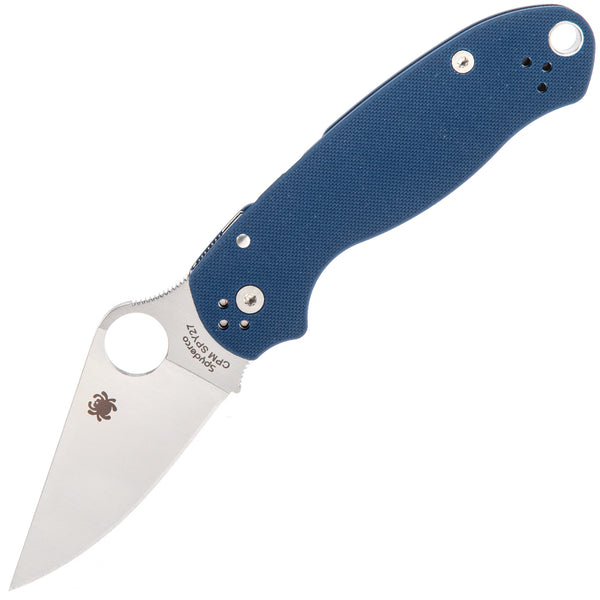 Spyderco Para 3 Compression Lock Cobalt Blue G10 Satin CPM SPY27