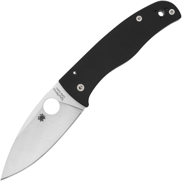 Spyderco Bodacious Compression Lock Black G10 Satin PlainEdge CPM S30V