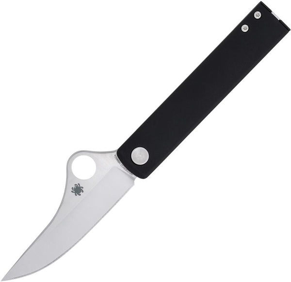 Spyderco Essenza Linerlock Black Aluminum Satin N690Co