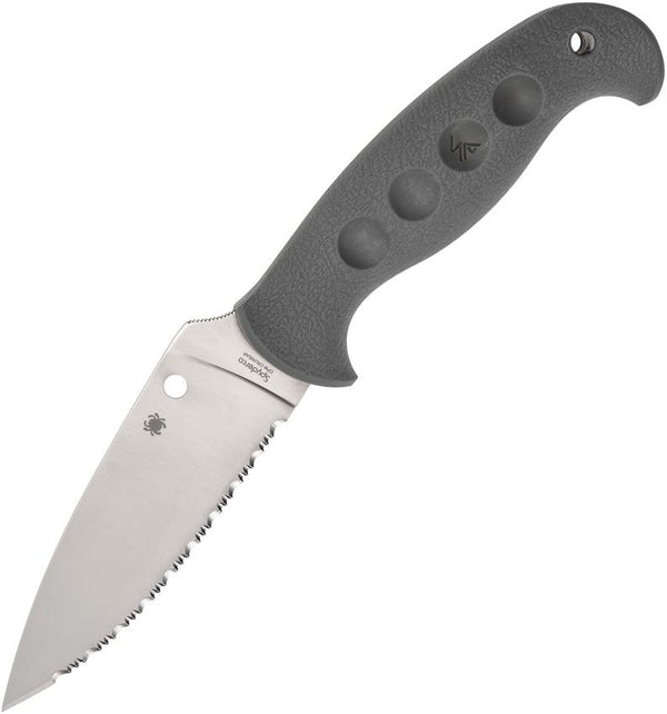 Spyderco Temperance Lightweight Gray FRN Satin SpyderEdge CPM Cru-Wear