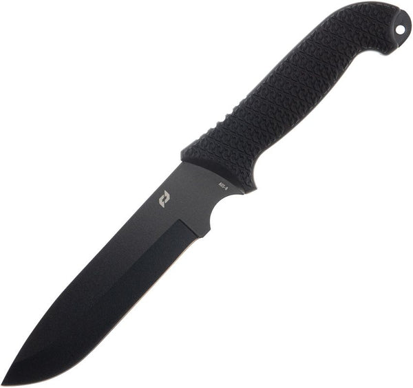 Schrade Bedrock Fixed Blade Blackout Rubber TiNi Coated  AUS-8