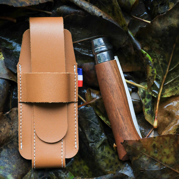 Opinel Premium Leather Sheath | Made in France Collection