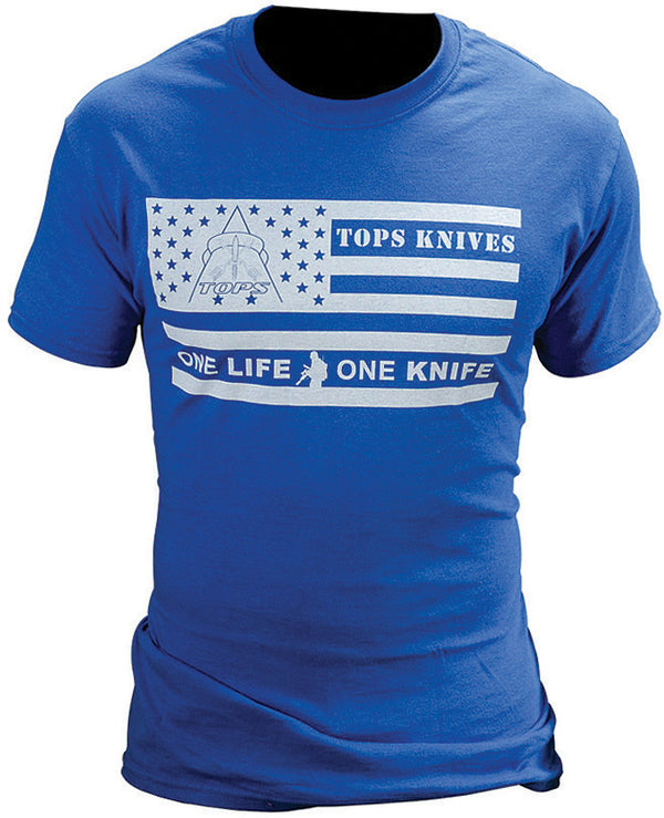 T-Shirt Flag Logo Blue XL_0