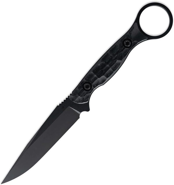 Toor Knives Serpent S Fixed Blade Socom Black Sculpted G10 Gun-Kote CPM-M4