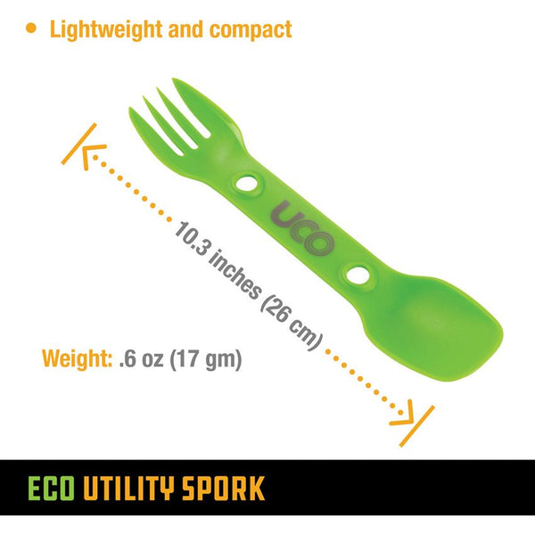 UCO Eco Utility Spork Green/Lavender