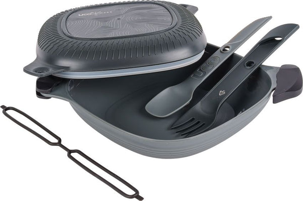 UCO Eco 5 Piece Mess Kit Midnight & Gray