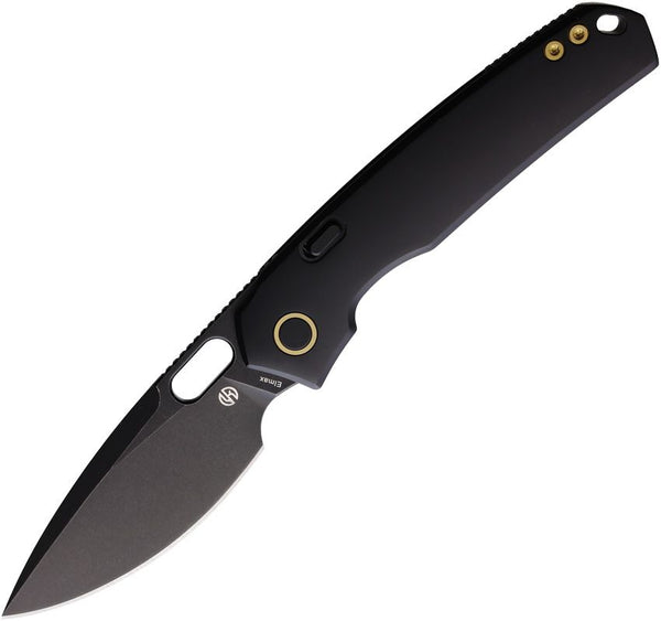 Vosteed Psyop Top Linerlock Blackout Titanium Stonewash Elmax