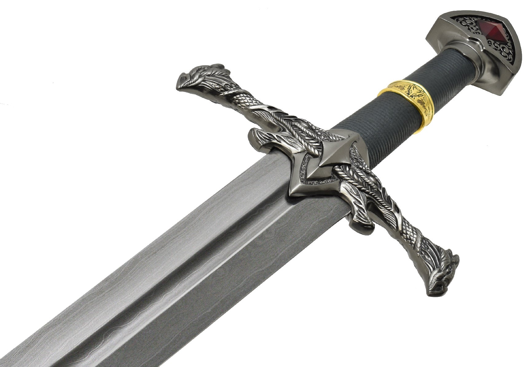 Valyrian Steel Blackfyre Sword Damascus Blade Knives.mx