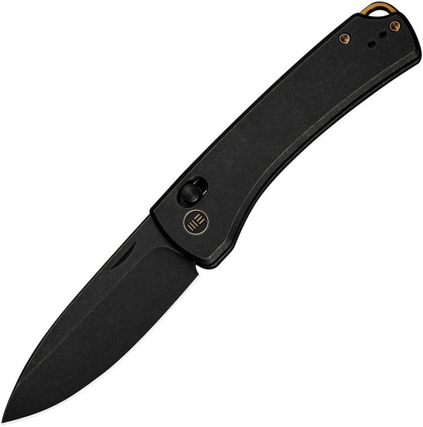 We Knife Co Ltd Nightblade Crossbar Lock Blackout 6AL4V Titanium Stonewashed CPM 20CV