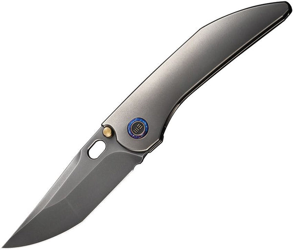 We Knife Co Ltd Attor Framelock Gray Titanium CPM-20CV