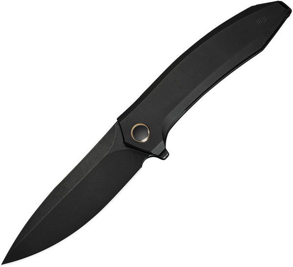 We Knife Co Ltd Acuminal Framelock Blackout 6AL4V Titanium Stonewashed Drop point Vanax