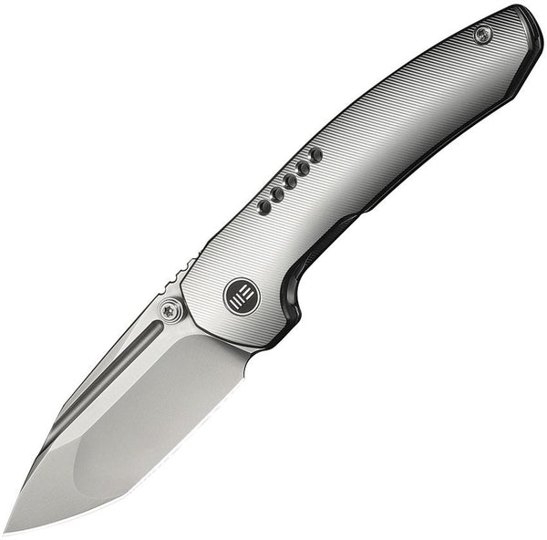 We Knife Co Ltd Micro Trogon Framelock Gray Satin Titanium Bead Blast Bohler M390