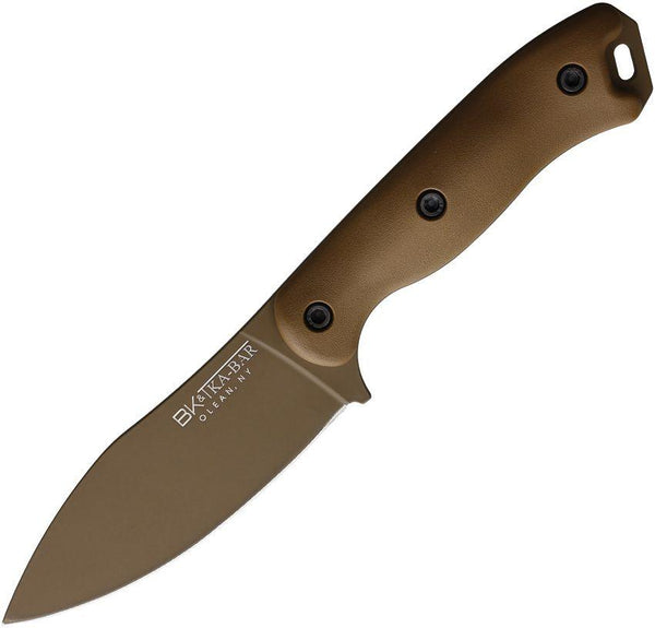 Becker Nessmuk Fixed Blade Tan Ultramid 1095 Cro-Van - Knives.mx