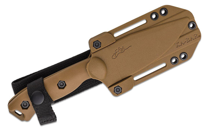 Becker Nessmuk Fixed Blade Tan Ultramid 1095 Cro-Van - Knives.mx