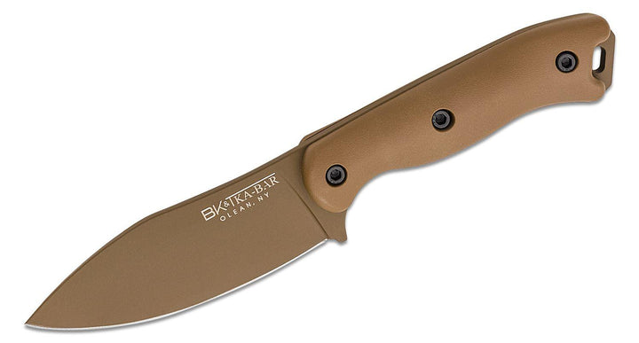 Becker Nessmuk Fixed Blade Tan Ultramid 1095 Cro-Van - Knives.mx