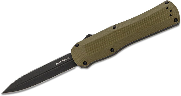 Benchmade OTF Autocrat Olive Drab G10 Plain Double Edge Dagger Coated CPM-S30V - Knives.mx