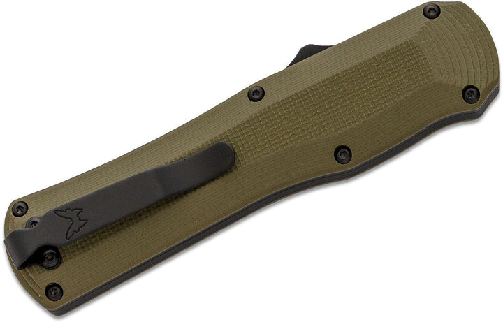 Benchmade OTF Autocrat Olive Drab G10 Plain Double Edge Dagger Coated CPM-S30V - Knives.mx