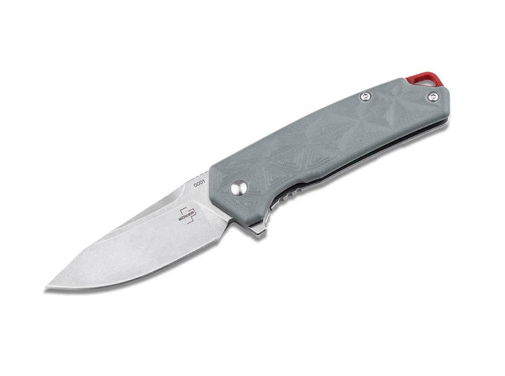 Boker Plus Gemtek Framelock Grey G10 Stonewash D2 - Knives.mx