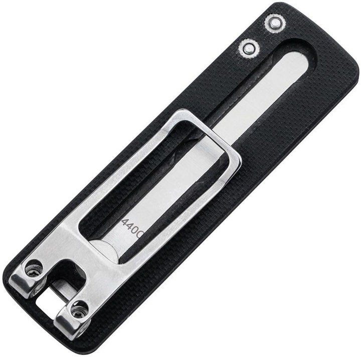 Boker Plus S-Rail Slide Lock Black G10 Satin D2 - Knives.mx