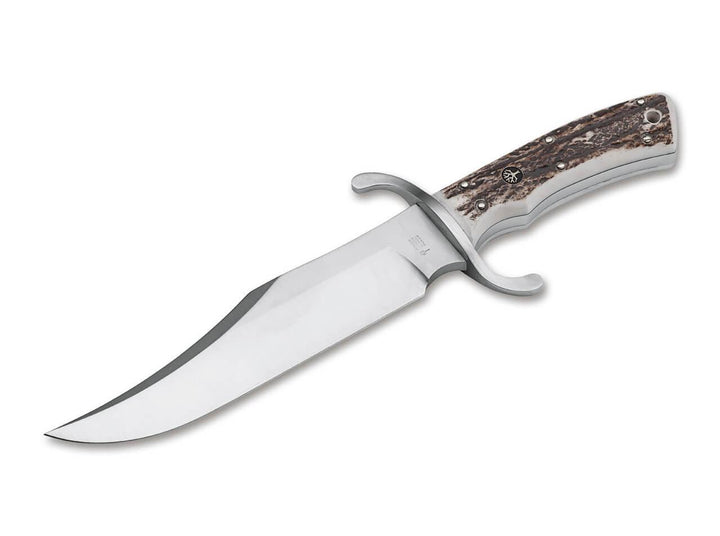 Boker Stag Bowie Satin Bohler N690 - Knives.mx