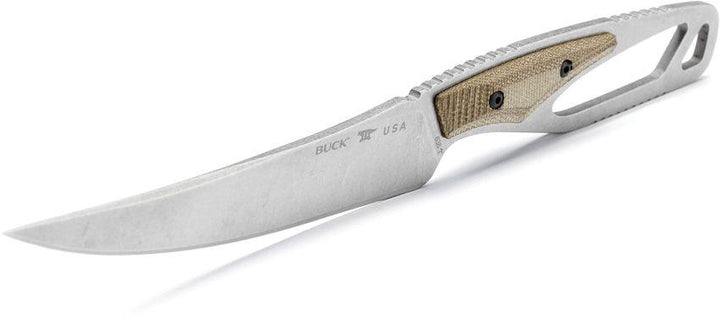 Buck 636 Paklite 2.0 Processor Green Canvas Micarta Stonewash S35VN - Knives.mx