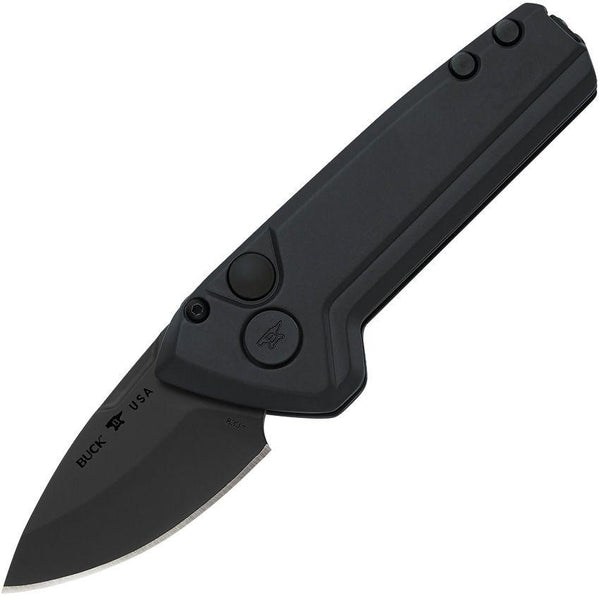 Buck Auto Mini Deploy Blackout Cerakote 154CM - Knives.mx