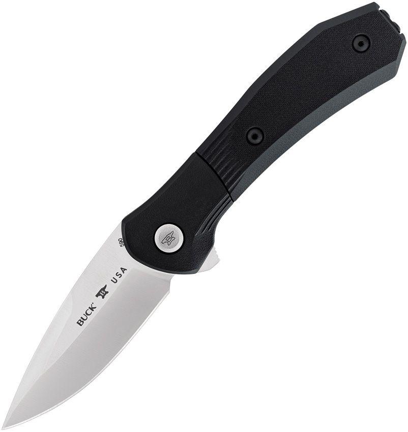 Buck Paradigm Linerlock A/O Black Textured G10 Satin S35VN - Knives.mx